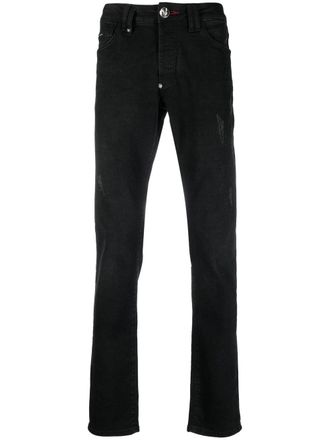 Philipp Plein straight-leg jeans - Black