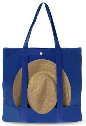 Lastelier Parakalo Cotton Canvas Bag in Blue at Nordstrom, Size Large