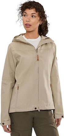 Fj&auml;llr&auml;ven Stina Jacket Womens Jacket Fossil : MD, Cotton/Polyester