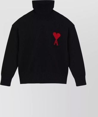Ami wool turtleneck sweater