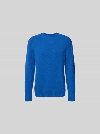 For&eacute;t Relaxed Fit Pullover in Strick-Optik in Blau, Gr&ouml;&szlig;e XL