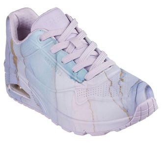 Skechers Uno Marbel Marvel Womens Fashion Trainers in Black - 5 UK