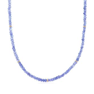 The Lovery Tanzanite Bead Necklace