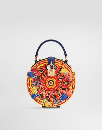 Dolce & Gabbana Dolce Box Carretto Handbag - Woman Handbags Multicolor Onesize