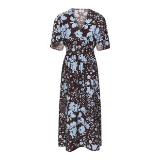 Kaffe Kcmella Jersey Jurk - Dames - Jurken - Veelkleurig - Maat: S Jersey
