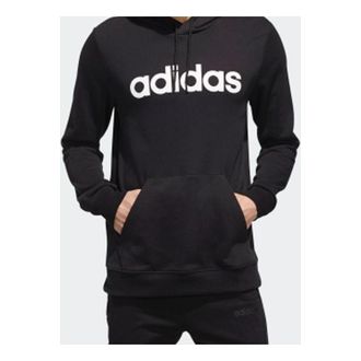 adidas Mens adidas neo Knit Sports Pullover Black EI4739