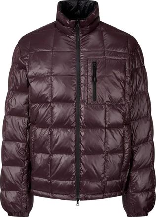 STUDIO TOMBOY square-pattern padded jacket - Brown