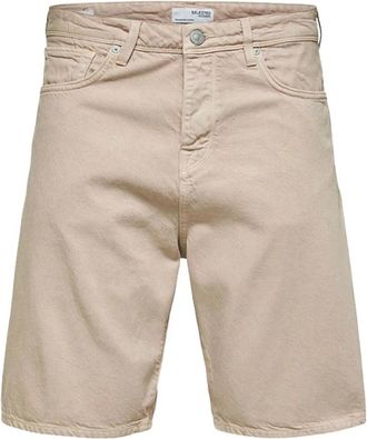 Selected Korte Broeken, Heren, Roze, S, Casual Shorts