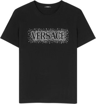 Versace T-shirt Cielo Stellato - Nero