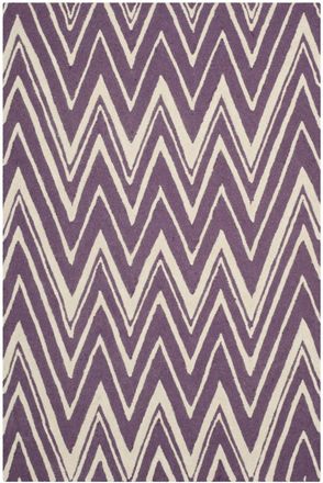Safavieh Alfombra lana viola/bianco avorio 122 x 183 cm