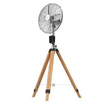 Cecotec Cecotec Ventilador Trpode Energysilence 1600 Woody Smart. 4 Aspas, 16 Pulgadas, 40 Cm Dimetro, 50 W, 3 Velocidades, 3 Modos, A