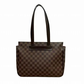 Louis Vuitton Pre-owned Tote Bags, female, Brown, Size: ONE SIZE Pre-owned Parioli Damier Tote bag