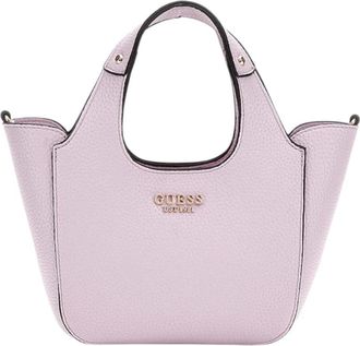 Guess Onderscheidende Design Handtas - Dames - Handtassen - Paars - ONE Size - Leer - Tassen