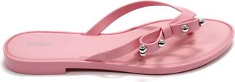 Melissa Womens Flip Flop Slim Ii Fashion Sandals In Pink