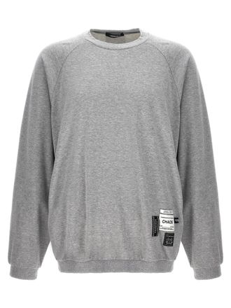 Undercover Gray Cotton Mens Sweatshirt