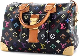 Louis Vuitton Speedy Handbag Monogram Multicolor 30 satchel - Nero