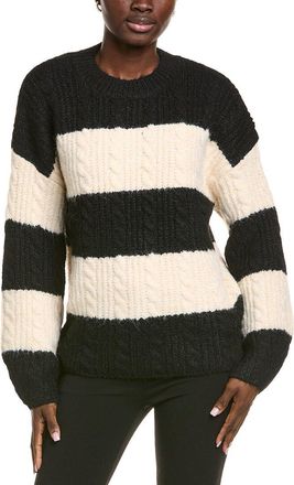 endless rose Endless Rose Striped Chunky Wool-Blend Sweater