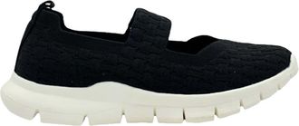 bernie mev. Womens Charm Weave Slip On In Black/black Cream