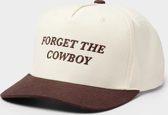 Brixton Womens Forget The Cowboy embroidered cap
