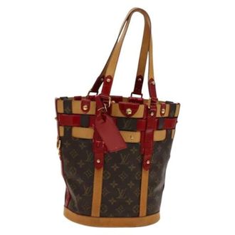 Louis Vuitton Pre-owned Bucket Bags, female, Multicolor, Size: ONE SIZE Pre-owned Monogram Canvas Tote Bag