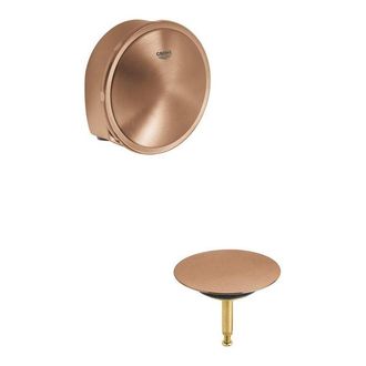 GROHE Talentofill Afdekset - voor badwaste - brushed warm sunset