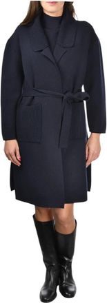 Gran Sasso Dames, Mantels, Blauw, Maat: 2XL