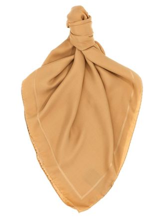 Saint Laurent Beige Cassandre Scarf