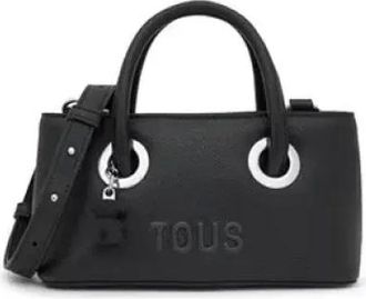 Tous Tous, Tassen, Dames, Zwart, ONE Size, City Poppy Zwarte Handtas
