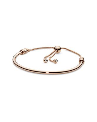 Pandora Moments 14K Rose Gold Plated Bangle Bracelet