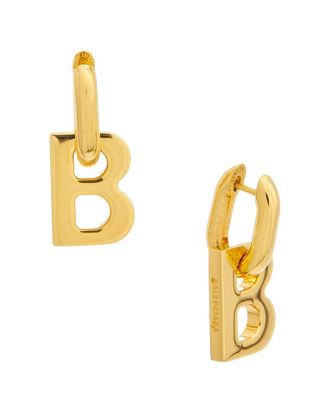 Balenciaga B Chain Earrings