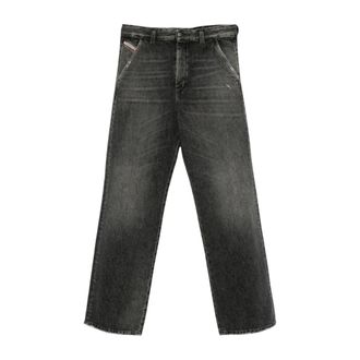 Diesel Jeans, Heren, Zwart, W31, Katoen, D-Phant-Chino L.32 Straight Jeans