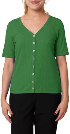 Cyrus V-Neck Elbow Length Sleeve Cardigan in Online Lime at Nordstrom Rack, Size X-Large