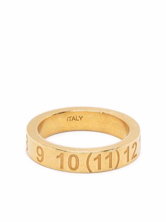 Maison Margiela Ring met patroon - Goud