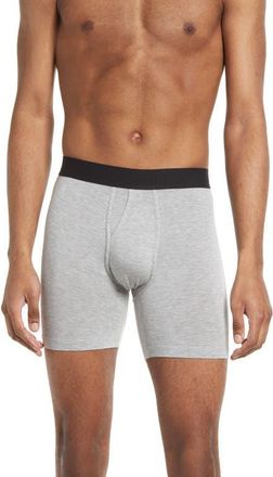 Stance Mens Regulation Solid Boxer Briefs in Heathergre at Nordstrom, Size X-Large