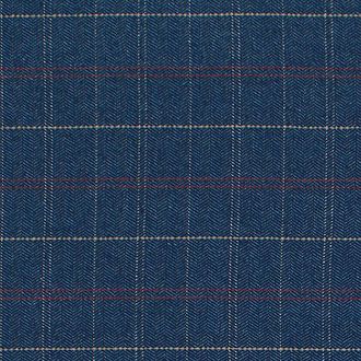 Ballard Designs Dutton Plaid Navy Fabric By The Yard - Ballard Designs