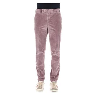 Pantaloni Torino Heren, Broeken, Paars, Maat: XL Velours