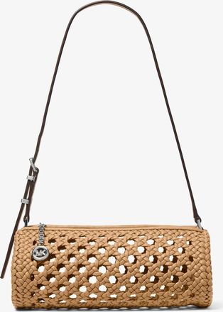 Michael Kors Izzy Small Crocheted Barrel Pochette
