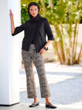 Heine Shirtjacke HEINE Shirtjacke, Damen, Gr. 34, schwarz, 62% Polyester, 33% Viskose, 5% Elasthan, unifarben, Shirts Shirtjacke