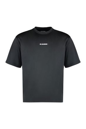 Jil Sander Cotton T-Shirt With Logo Print