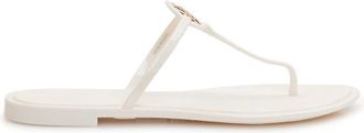 Tory Burch Mini Miller Jelly Sandal - Dames - Slippers - Beige - 40 EU - Schoenen