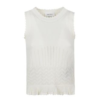 Alexander McQueen Dames, Tops, Wit, Maat: XS Jersey