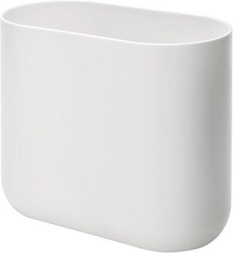 OEM Papelera De Pl&aacute;stico Sencilla Para Ba&ntilde;o O Cocina - Blanca - Dise&ntilde;o Moderno