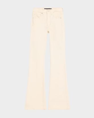 Veronica Beard Beverly High-Rise Skinny Flare Jeans