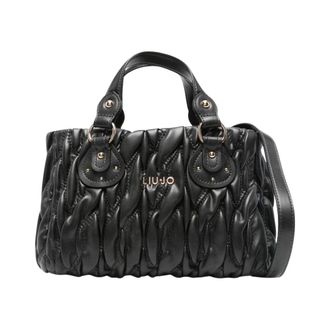 Liu Jo Tassen, Dames, Zwart, ONE Size, Polyester, Small Quilted Bag