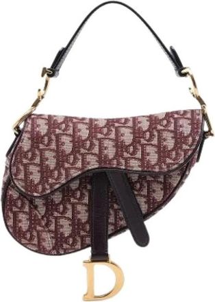 Dior Pre-owned Saddle - Dames - Vintage Schoudertas - Rood - ONE Size - Vintage