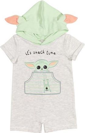 Star Wars Baby Yoda The Mandalorian Cosplay Romper in The Child at Nordstrom, Size 0-3M