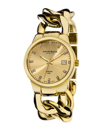 Akribos XXIV Akribos Xxiv Womens Ultimate Diamond Watch