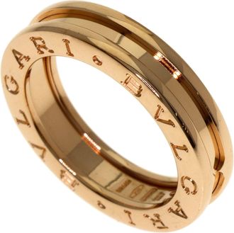 Bulgari B.Zero1 Pink Gold (18K) Band Ring (Pre-Owned)
