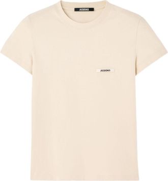 Jacquemus Le T-Shirt Gros Grain-Donna