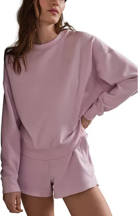 Rhone DreamGlow Crewneck Sweatshirt in Sweet Orchid at Nordstrom, Size Xx-Large